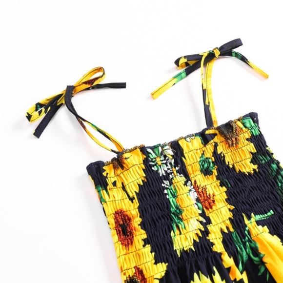 NWT Girl Sunflower Dress - Picture 5 of 6